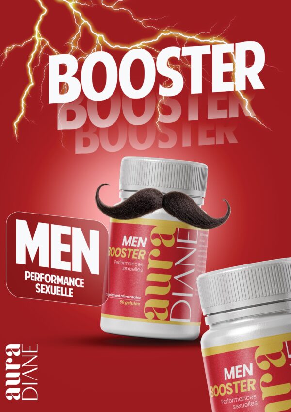 Aura Diane MEN BOOSTER - Performance sexuelle, 60 gélules